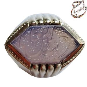 عقیق کبود خط استاد حرّ
