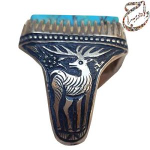 فیروزه نیشابور رکاب قلم زنی