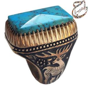 فیروزه نیشابور رکاب قلم زنی