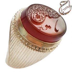 عقیق یمنی خط استاد مبین
