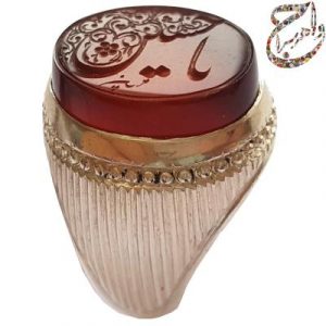 عقیق یمنی خط استاد مبین