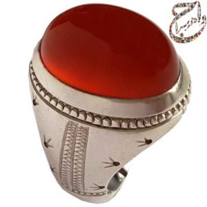 عقیق آبدار یمنی رکاب سید