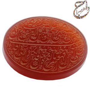 عقیق یمنی خط استاد فخر