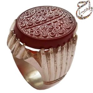 عقیق یمنی خط استاد فخر