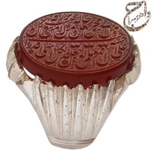 عقیق یمنی خط استاد فخر