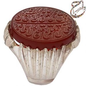 عقیق یمنی خط استاد فخر