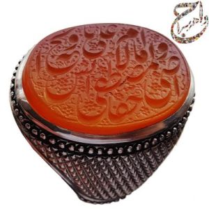 عقیق یمنی خط شمس رکاب استاد افتخاری