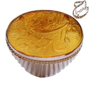 عقیق نباتی یمنی خط استاد رضا قربانی