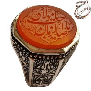 عقیق خط حیدر قلم زنی جنگی