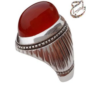 عقیق یمنی آبدار رکاب سید تهران