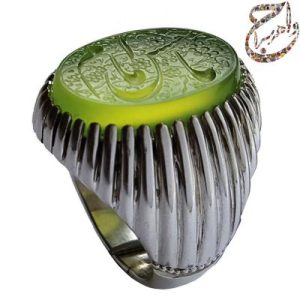 عقیق سبز خط استاد حرّ