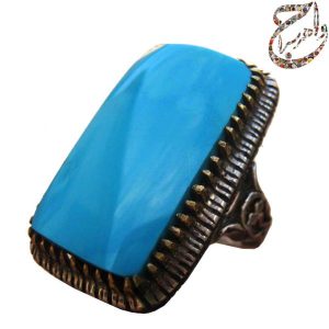 فیروزه روغن خورده رکاب دست ساز