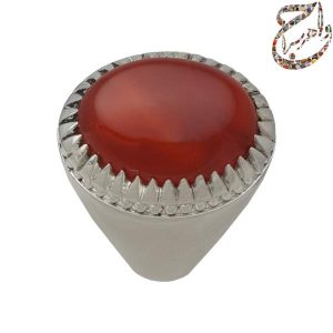 عقیق خراسانی رکاب نقره