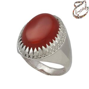 عقیق خراسانی رکاب نقره