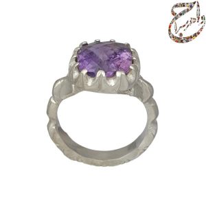 آمیتیست تراش عدسی
