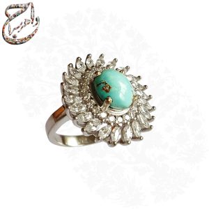انگشتر فیروزه زنانه