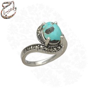 انگشتر زنانه فیروزه نیشابوری