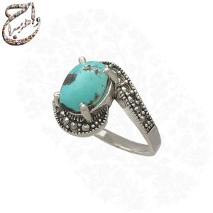 انگشتر زنانه فیروزه نیشابوری