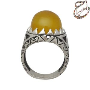 عقیق درشت زرد معدنی