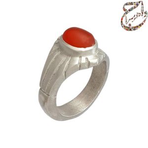 عقیق خراسانی رکاب نقره