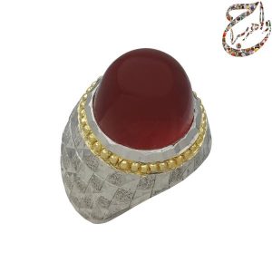 عقیق سرخ آبدار رکاب سروش