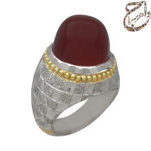 عقیق سرخ آبدار رکاب سروش