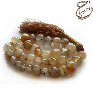 تسبیح عقیق نباتی