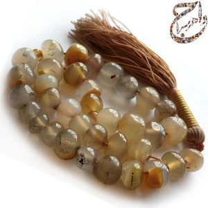 تسبیح عقیق نباتی