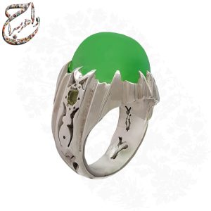 یاقوت سبز استار رکاب مخراجی