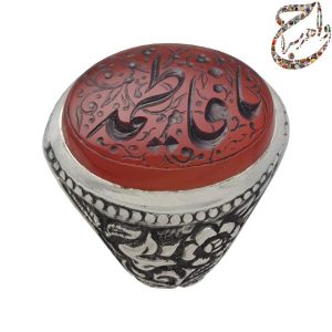 عقیق خراسانی خط میرزایی قلم زنی ماشینی