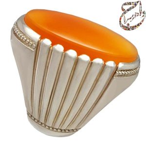 جزع یمنی کم نظیر رکاب دست ساز