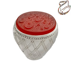 انگشتر عقیق خط متین رکاب افتخاری