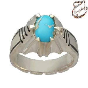 فیروزه نیشابوری رکاب نقره