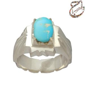 فیروزه نیشابوری رکاب نقره