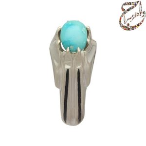 فیروزه نیشابوری رکاب نقره