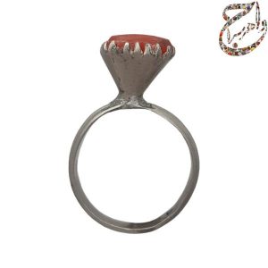 عقیق سرخ یمنی کهنه خطی