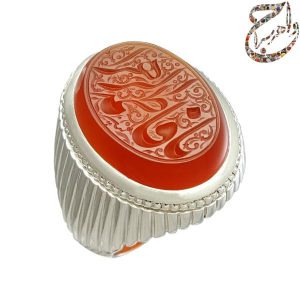 عقیق یمنی خط استاد مبین