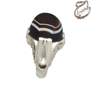عقیق سلیمانی سه پوست درشت