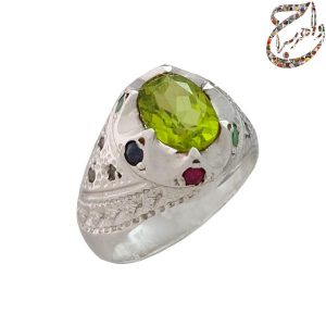 زبرجد فاخر رکاب مرصع
