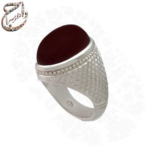 انگشتر عقیق کرزی رکاب محمودی