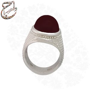 انگشتر عقیق کرزی رکاب محمودی
