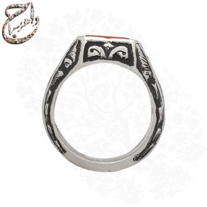 انگشتر عقیق سرخ (یا حسین مظلوم ع)