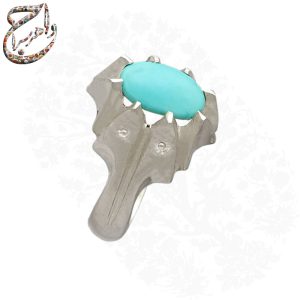 فیروزه نیشابوری رکاب نقره
