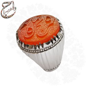 عقیق کهنه حکاکی استاد حرّ رضا قربانی