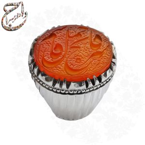عقیق کهنه حکاکی استاد حرّ رضا قربانی