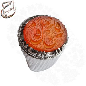 عقیق کهنه حکاکی استاد حرّ رضا قربانی
