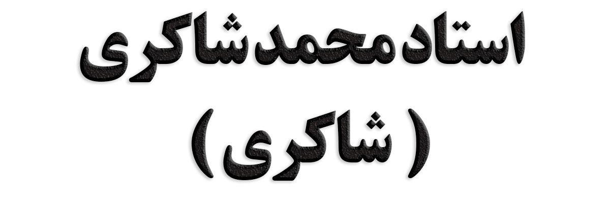 استاد شاکری