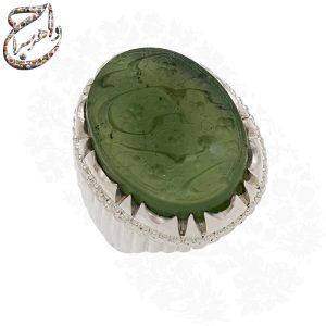 انگشتر یشم خط استاد مدنی