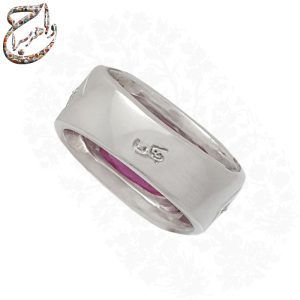 انگشتر یاقوت سرخ آفریقایی معدنی رکاب محسن جنگی
