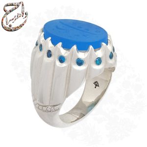 عقیق آبی سنتتیک خطی
